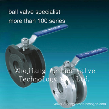 Q71f-16p/R Italy Type Wafer Ball Valve